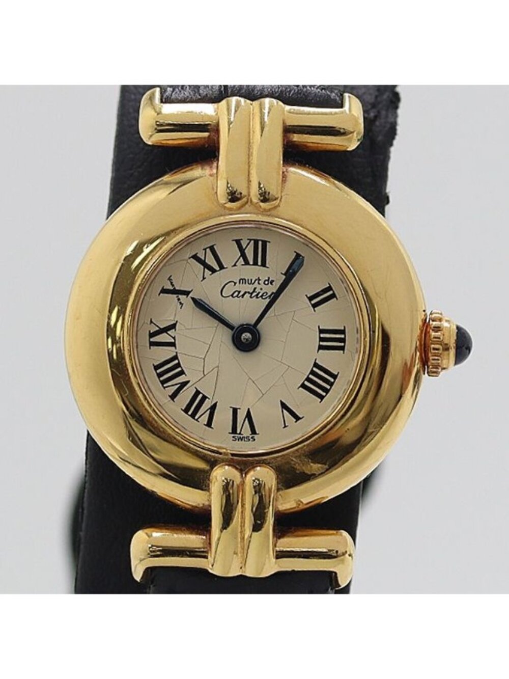 Cartier Must Colisee Vermeil Ivory Dial Watch